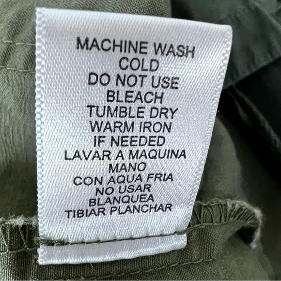 LOVE TREE OLIVE GREEN UTILITY JACKET SZ M - Picture 14 of 15